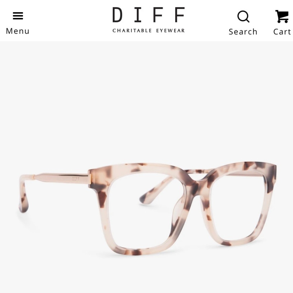 DIFF Eyewear Blue Blocker Glasses